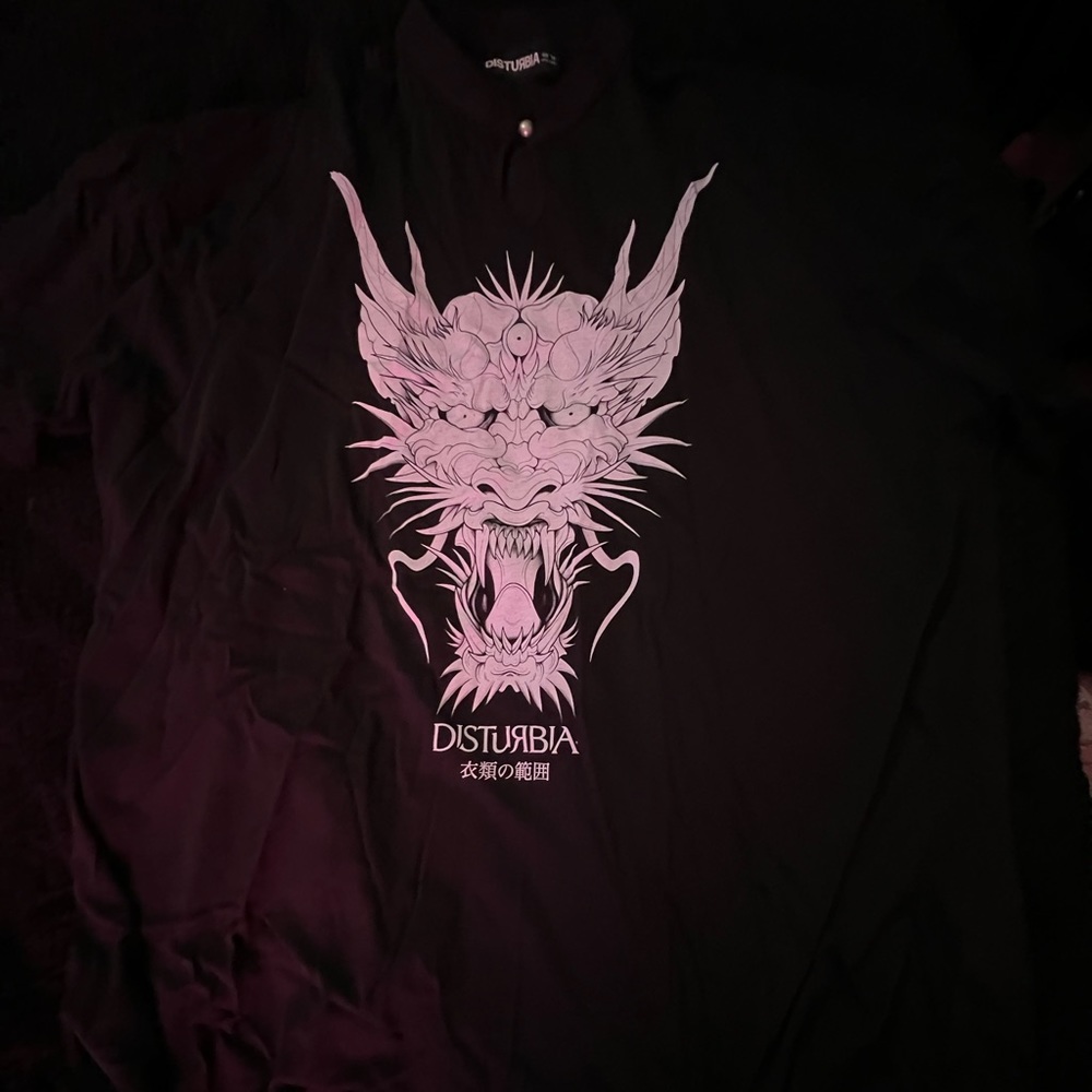 Disturbia Dragon Tee Dress